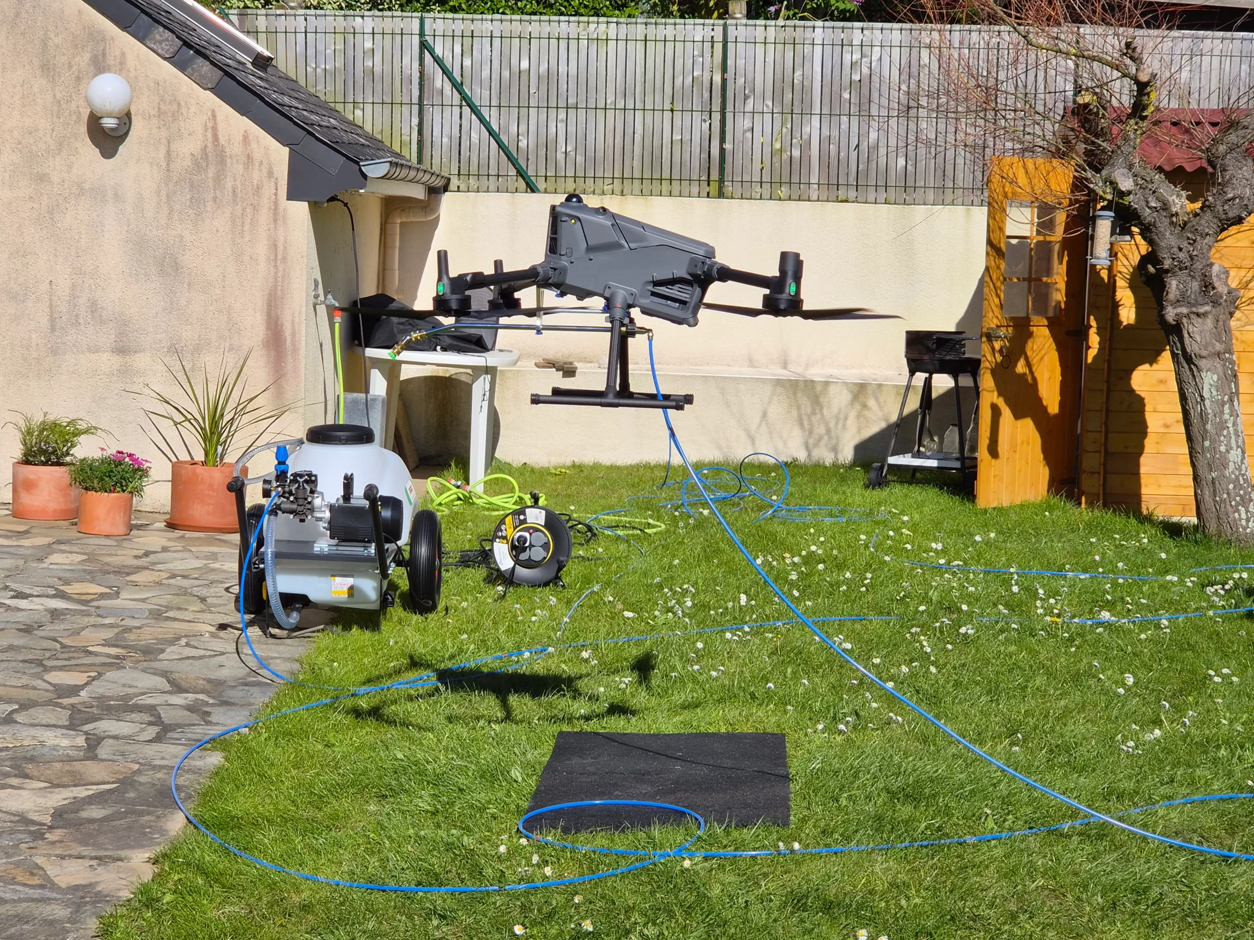 Nettoyage de toiture sans échafaudage