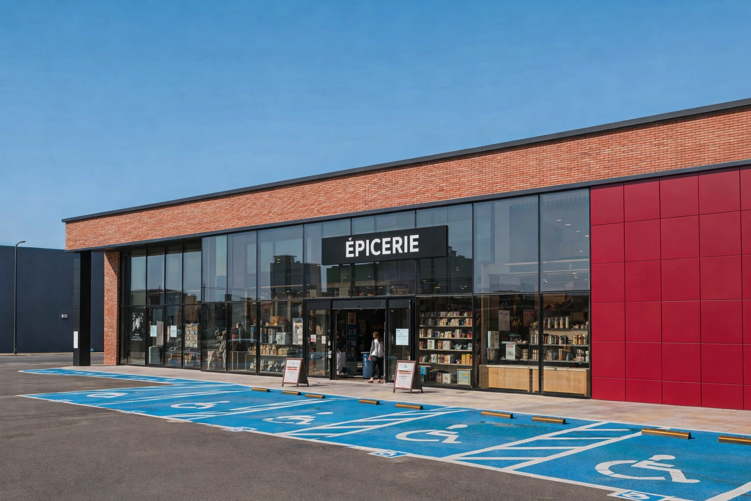 Nettoyage de façade pour commerce ou local professionnel